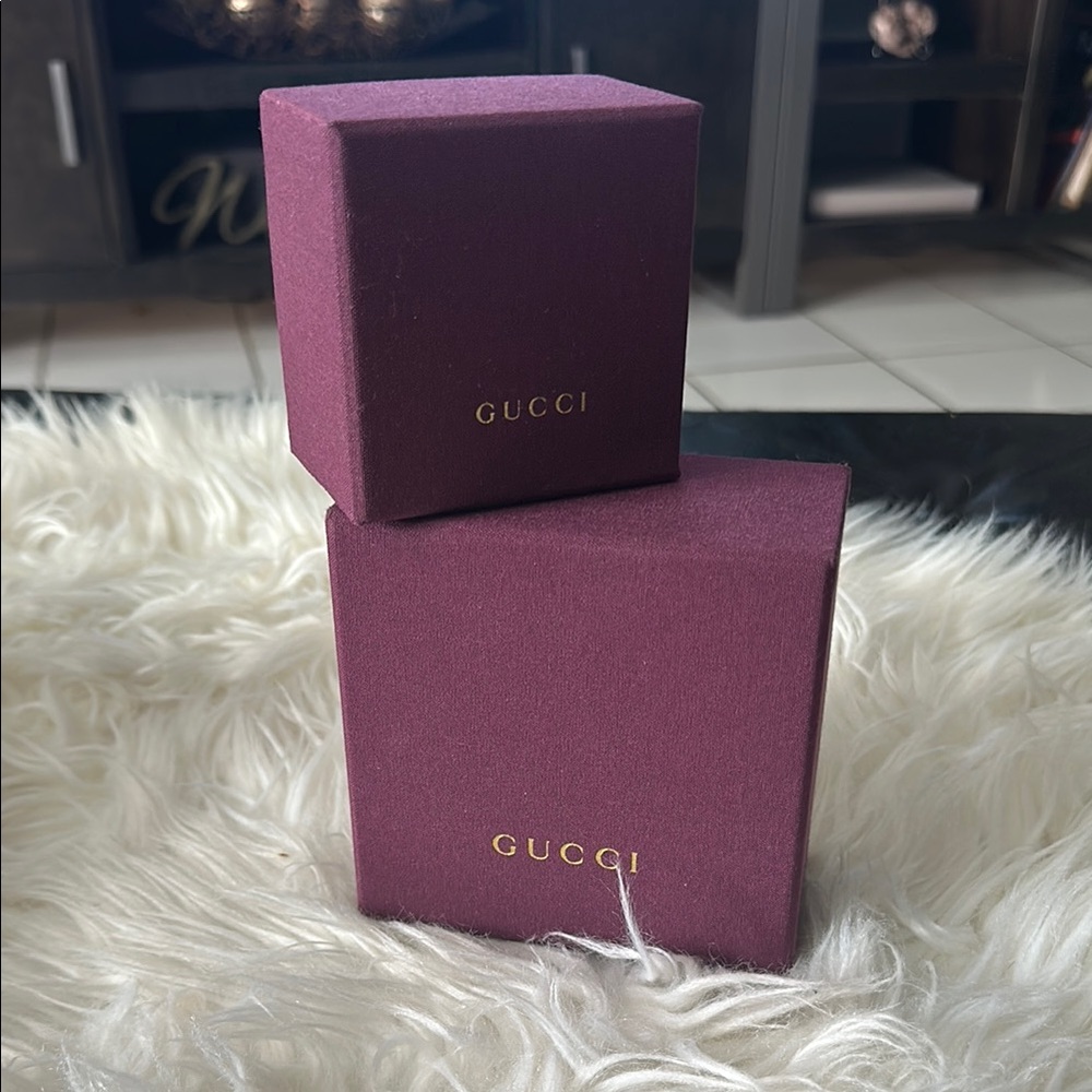 Gucci Purple Gift Boxes